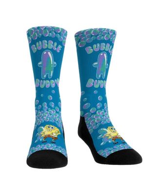 Rock 'Em - Men's and Women's SpongeBob SquarePants Bubble Buddy Crew Socks