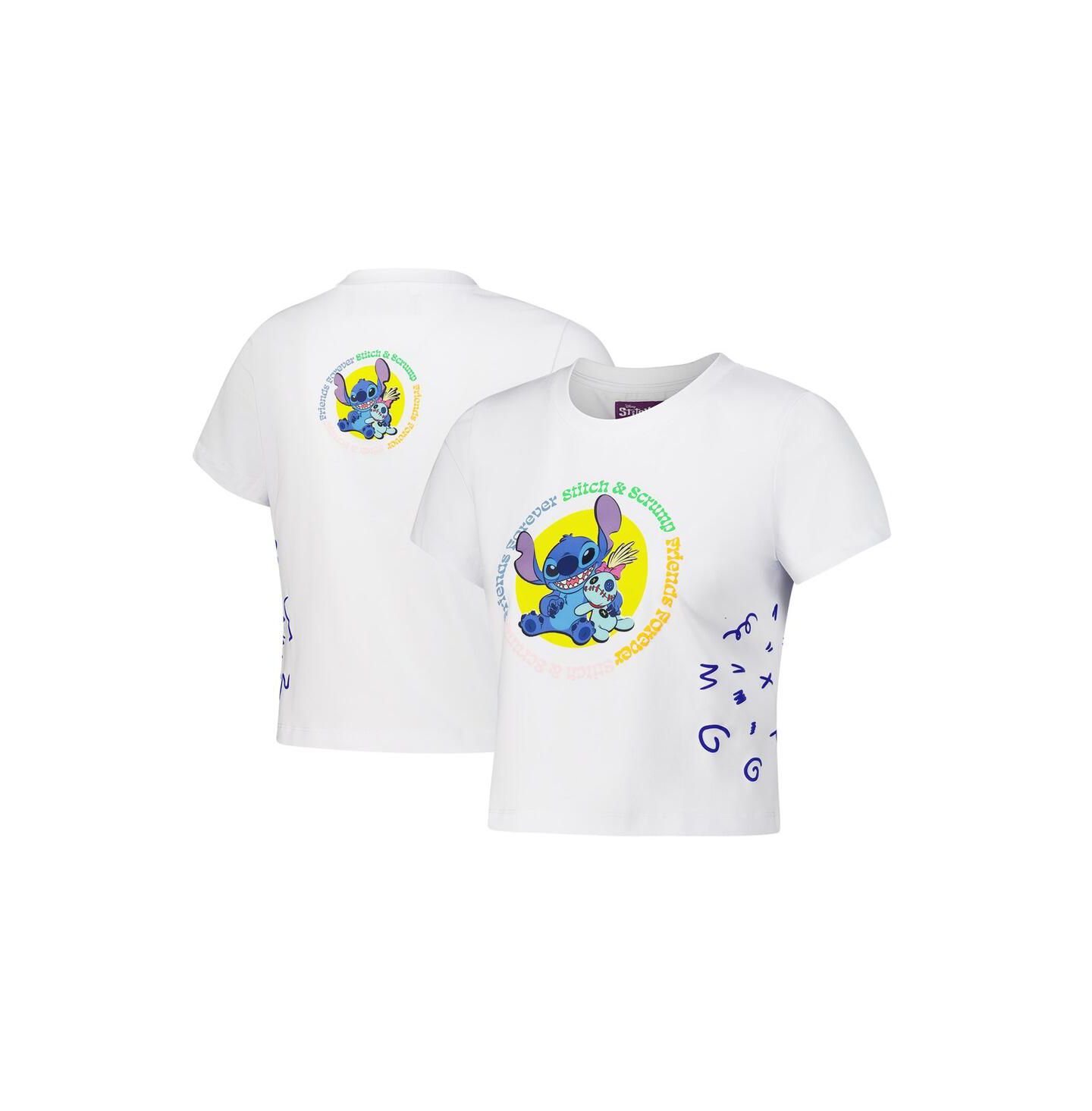 Женская футболка Freeze Max White Lilo and Stitch Scrump Baby Doll — фото 1
