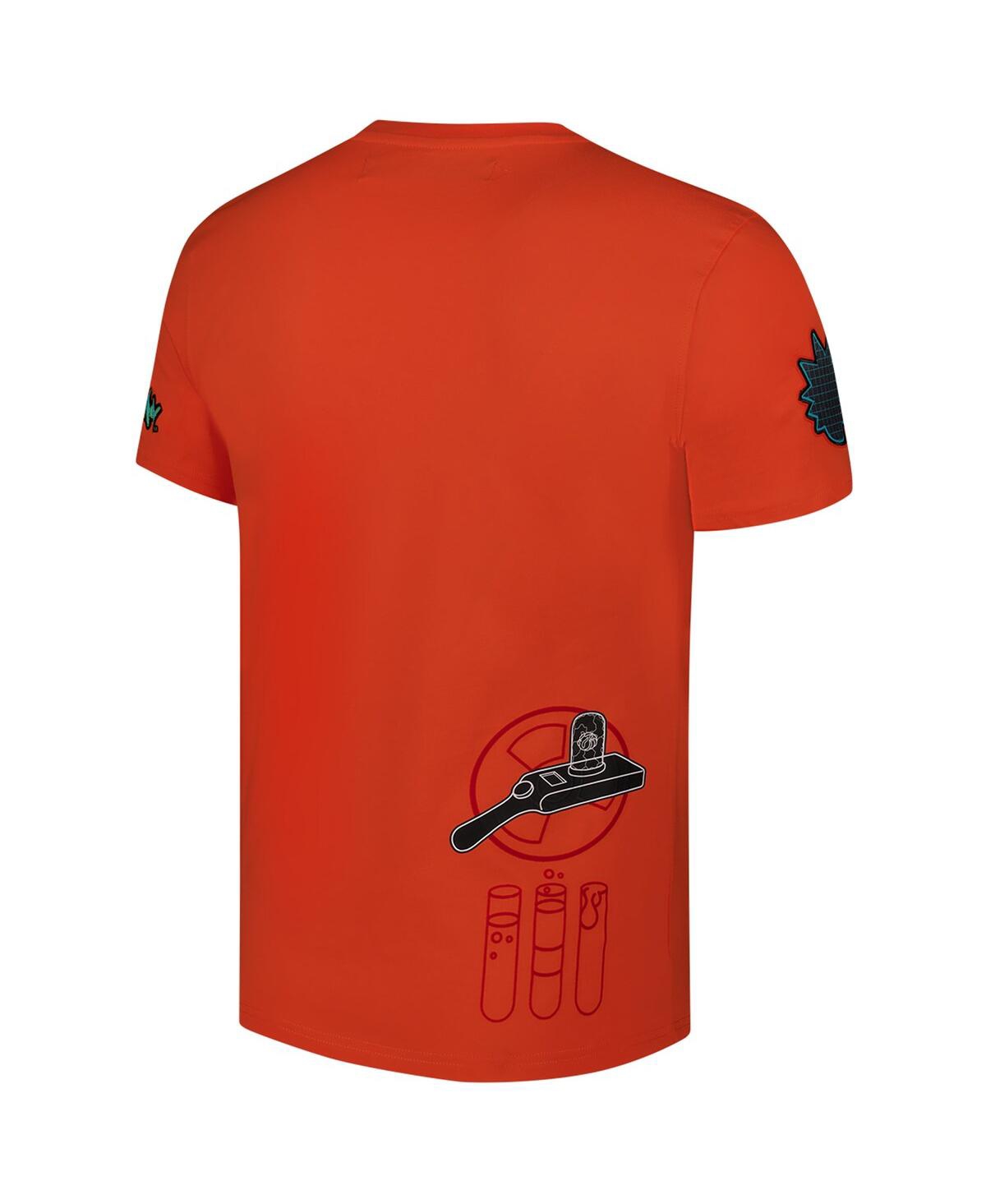 Freeze Max Men's Orange Rick And Morty Pickle Rick T-shirt In Orange