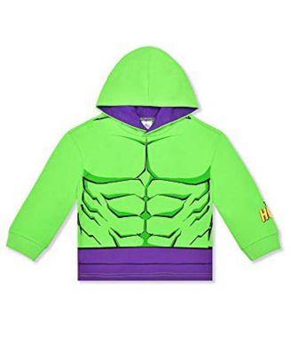 Children's Apparel Network - Preschool Green Hulk Pullover Hoodie