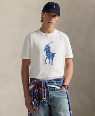 Men's Classic-Fit Big Pony Jersey T-Shirt