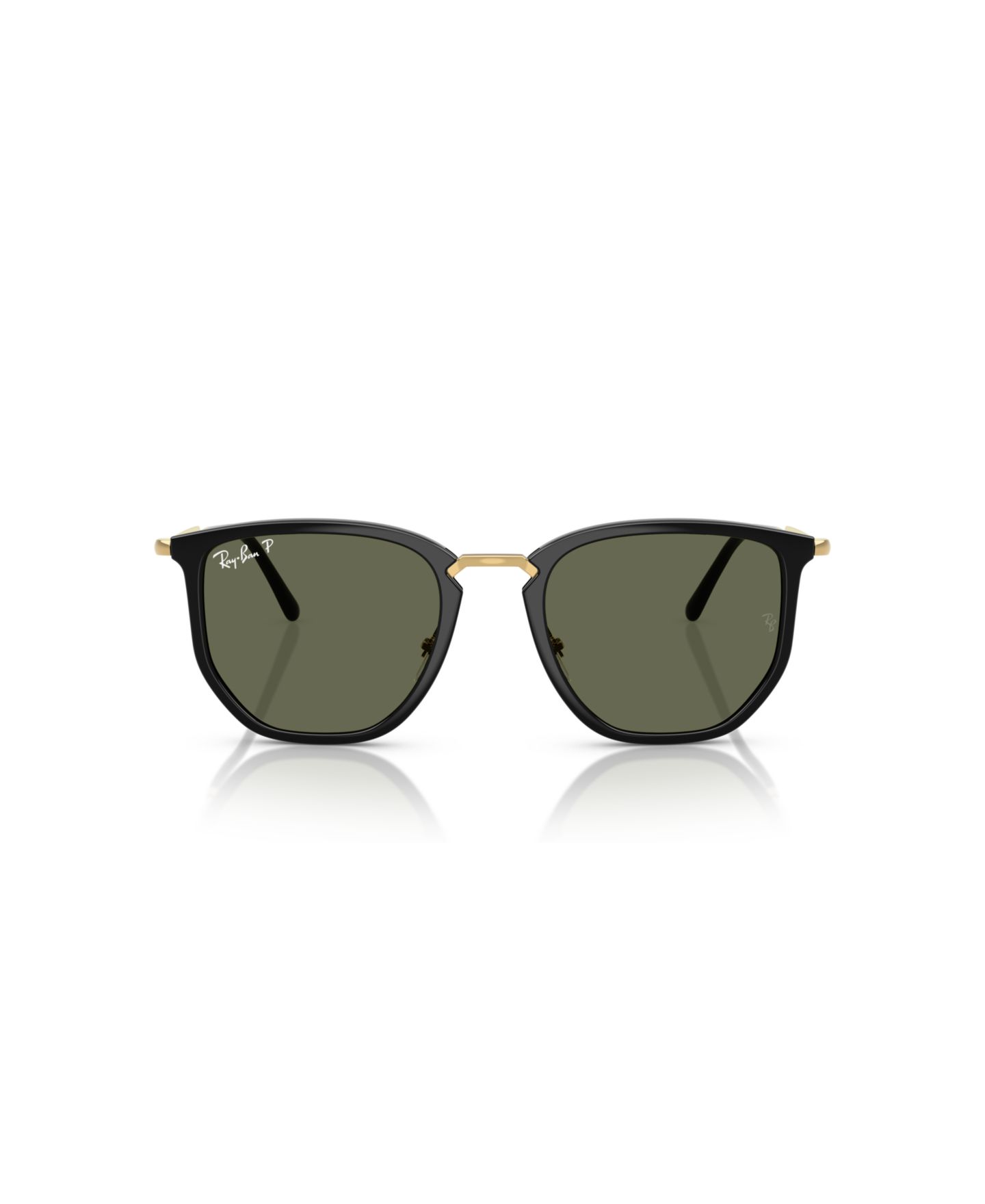 Солнцезащитные очки Ray-Ban Unisex Polarized Sunglasses, RB4451, цвет: Чёрный — фото 5