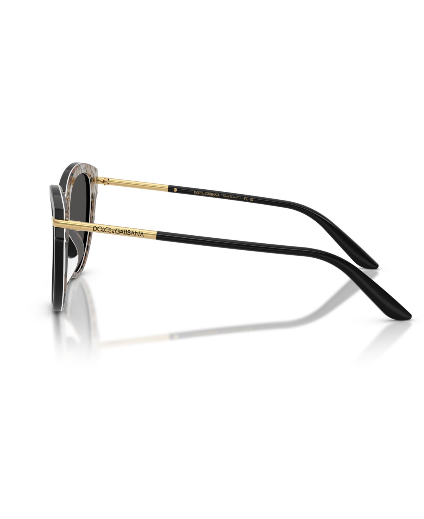 Женские солнцезащитные очки Dolce&Gabbana Large Sunglasses, DG4492, цвет: Гавана белый — фото 9