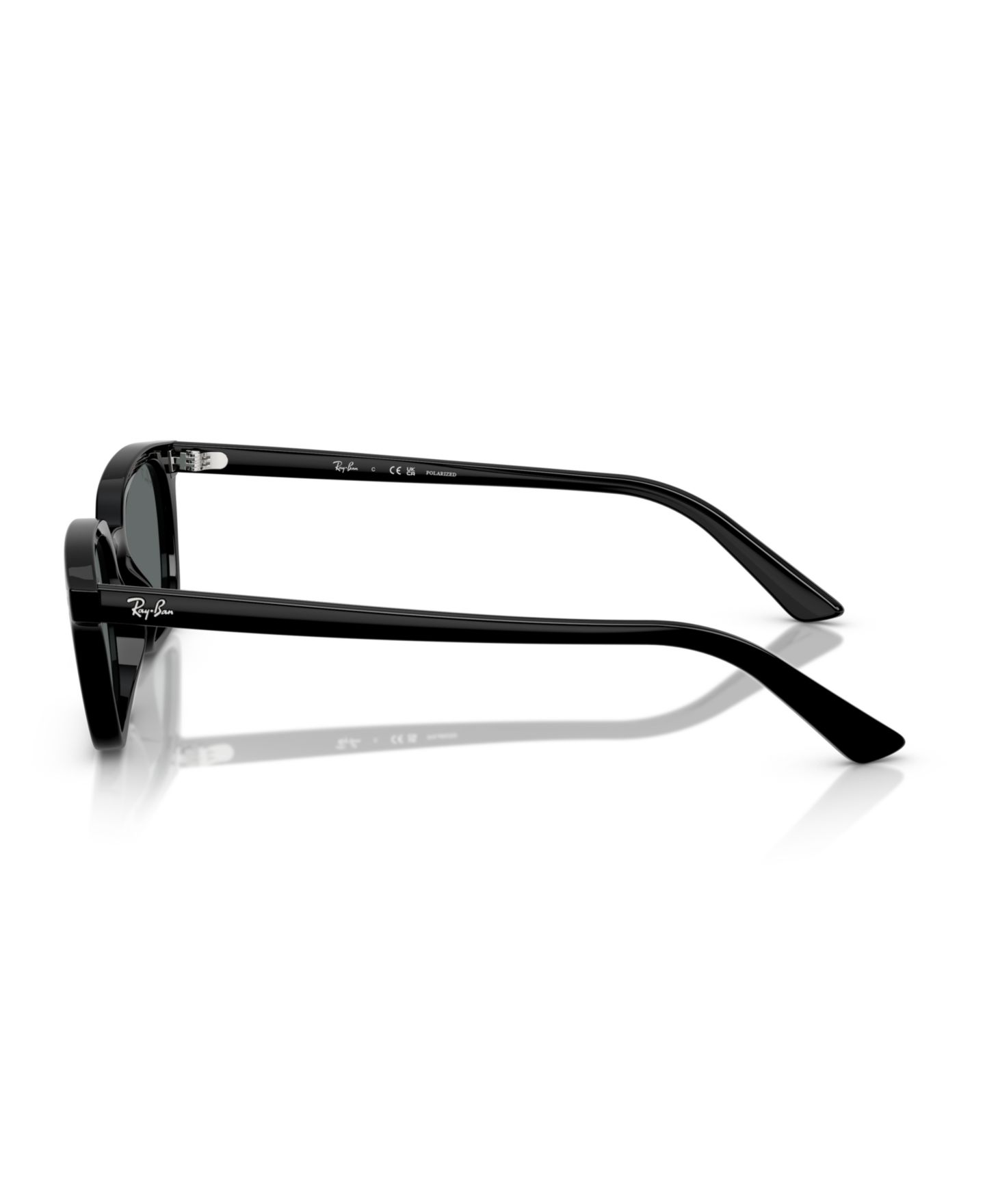 Солнцезащитные очки Ray-Ban Unisex Zaya Polarized Sunglasses, RB4456, цвет: Чёрный — фото 4