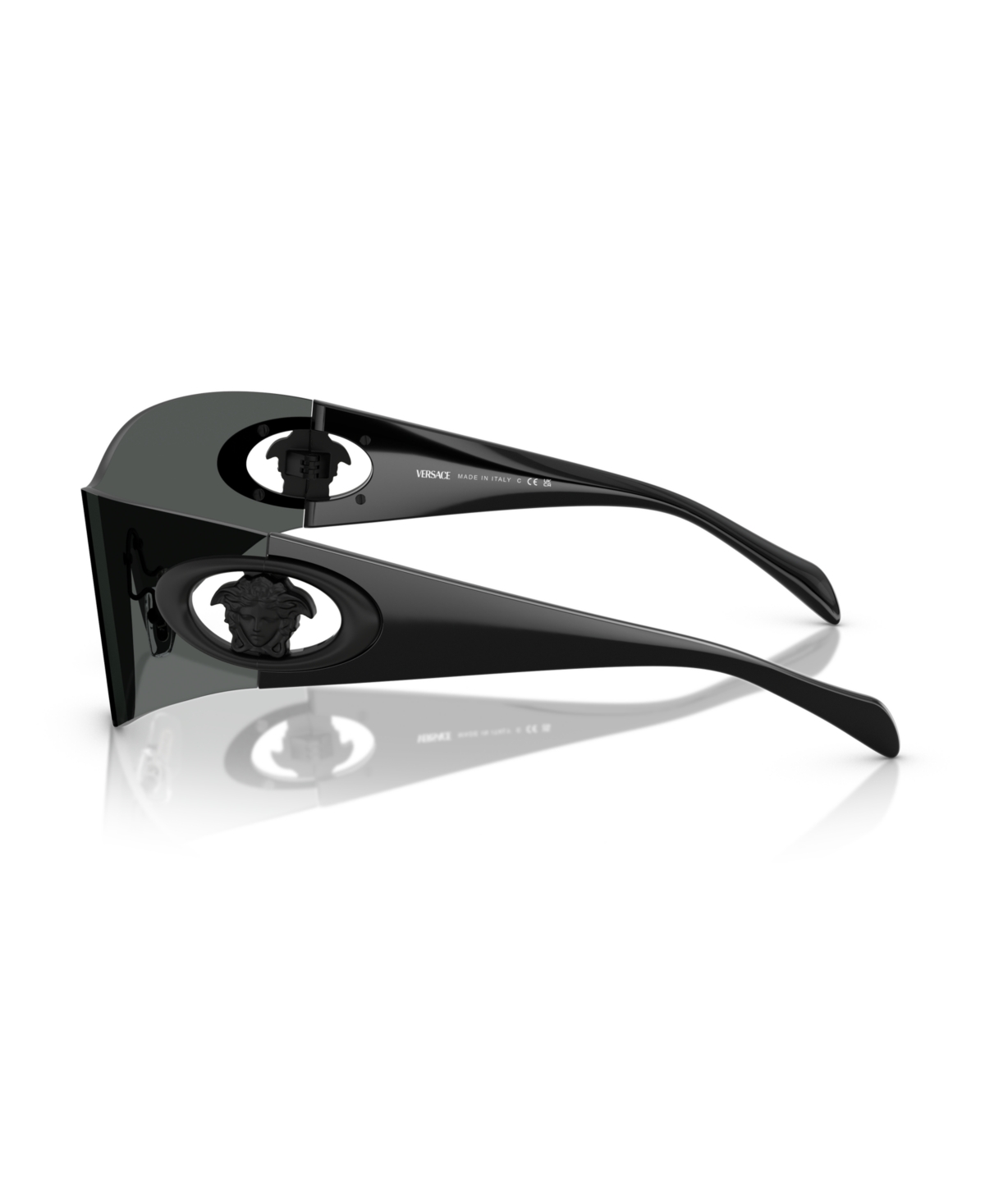 Versace Men's Large Sunglasses, Ve2280 In Dark Grey