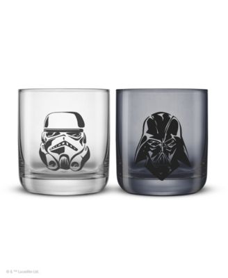 Star Wars Dark Side Monochrome Short Drinking Glasses, Set of 2