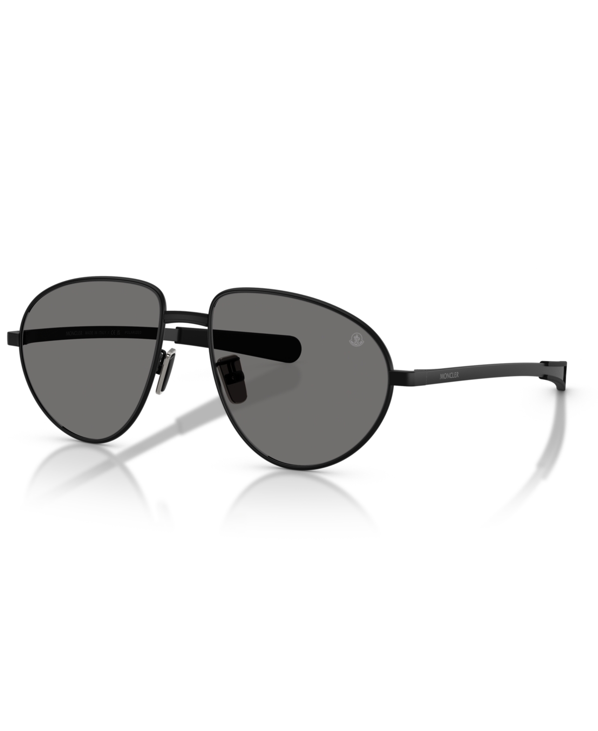 Unisex Vizla Polarized Sunglasses, ME4009 - Matte Black