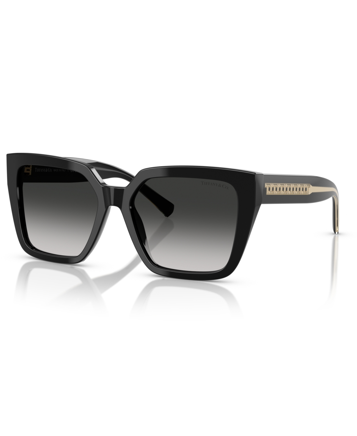 Tiffany & Co . 55mm Gradient Square Sunglasses In Black