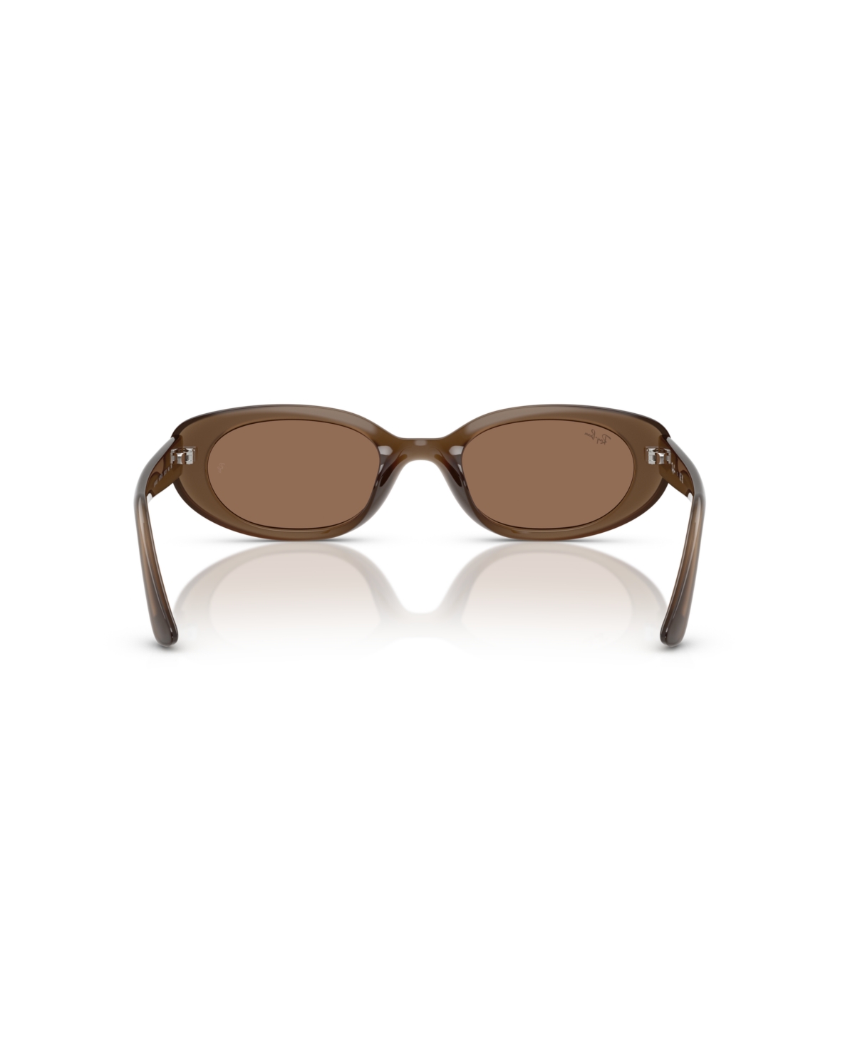 Ray Ban Rb4441d Bio-based Sunglasses Opal Brown Frame Brown Lenses 53-21 In Opal Brown