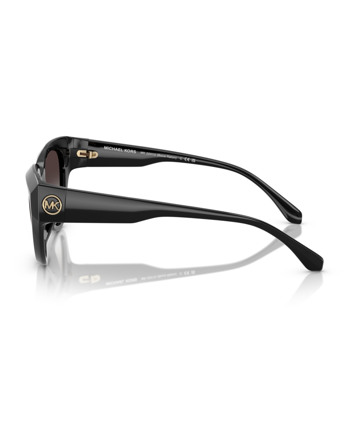 Michael Kors Woman Sunglass Mk2241u Boca Raton In Black