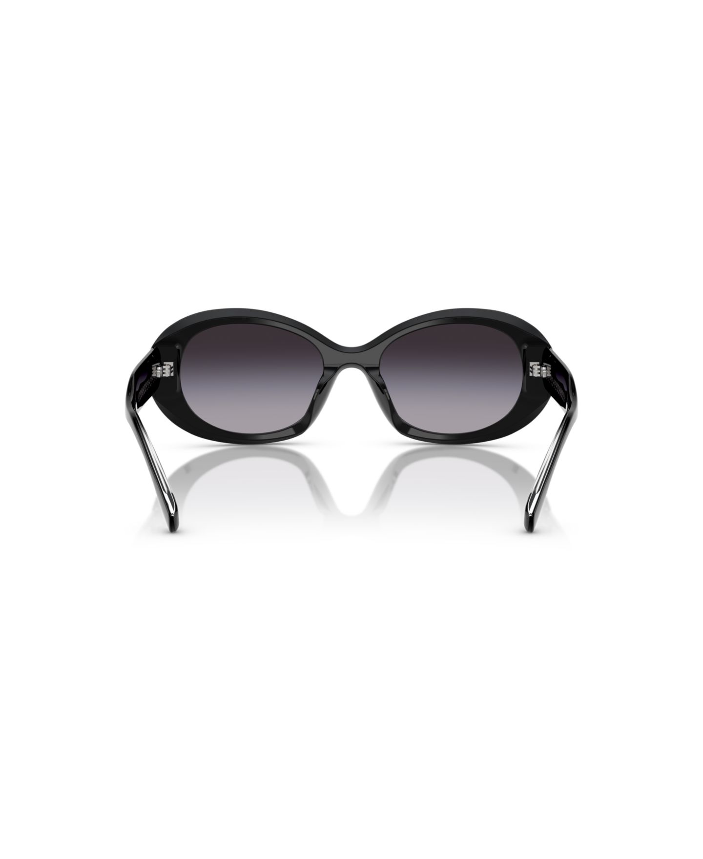Женские солнцезащитные очки Tory Burch Standard Sunglasses, TY7214U, цвет: Чёрный — фото 2