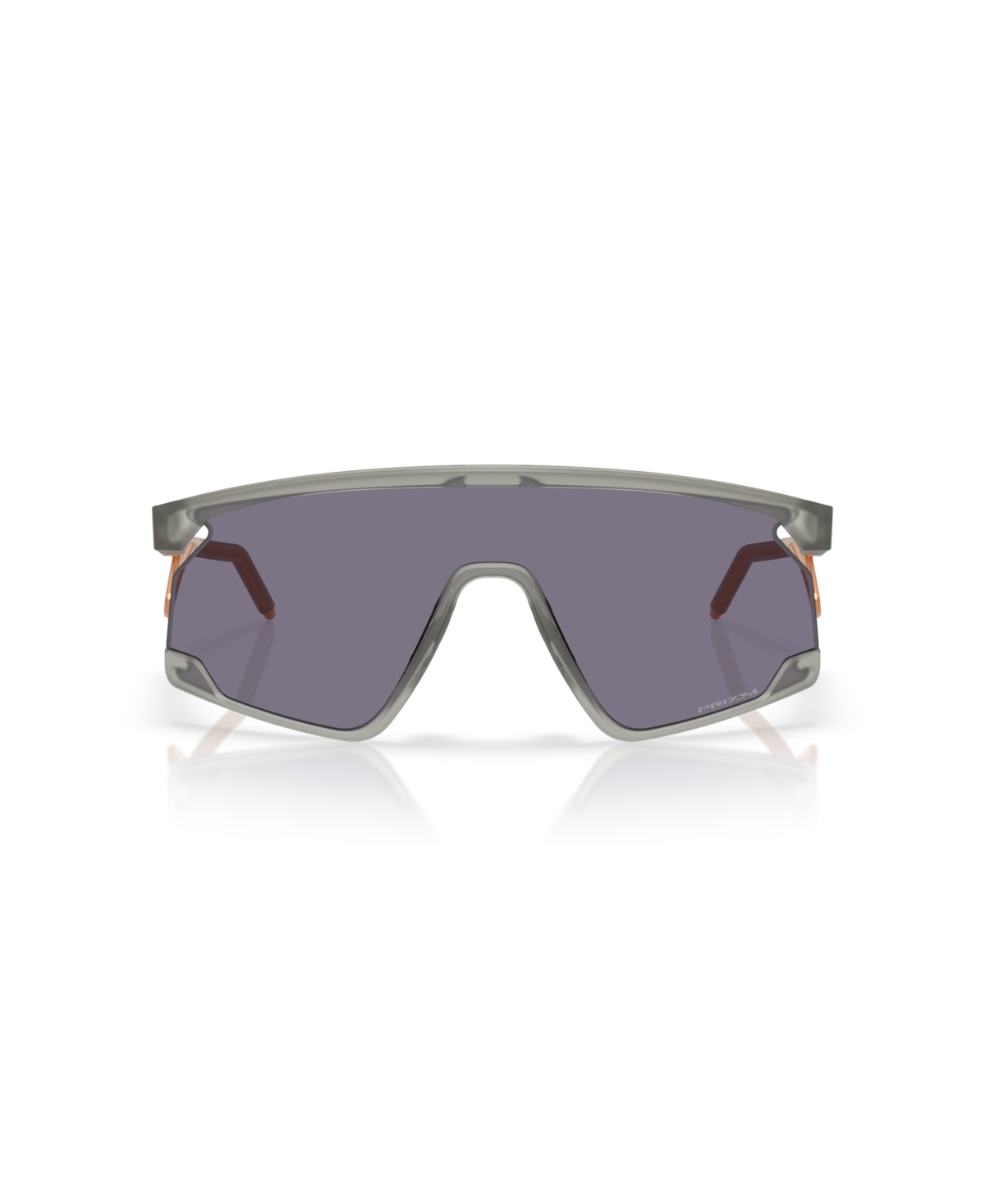 Oakley Men's Bxtr Metal Forge Collection Sunglasses, Oo9237 In Transparent Gray Ink