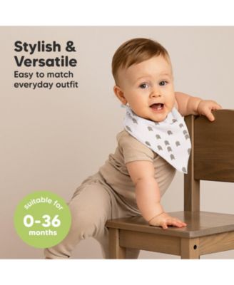 8pk Baby Bandana Bibs, Baby Drool Bibs for Baby Girl, Boy, Baby Bibs for Infant, Newborn