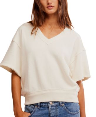 (取寄) フリーピープル レディース ソー イージー スウェットシャツ Free People women So Easy Sweatshirt Clean Ivory 31593584_fpx.tif?$filterlrg$&