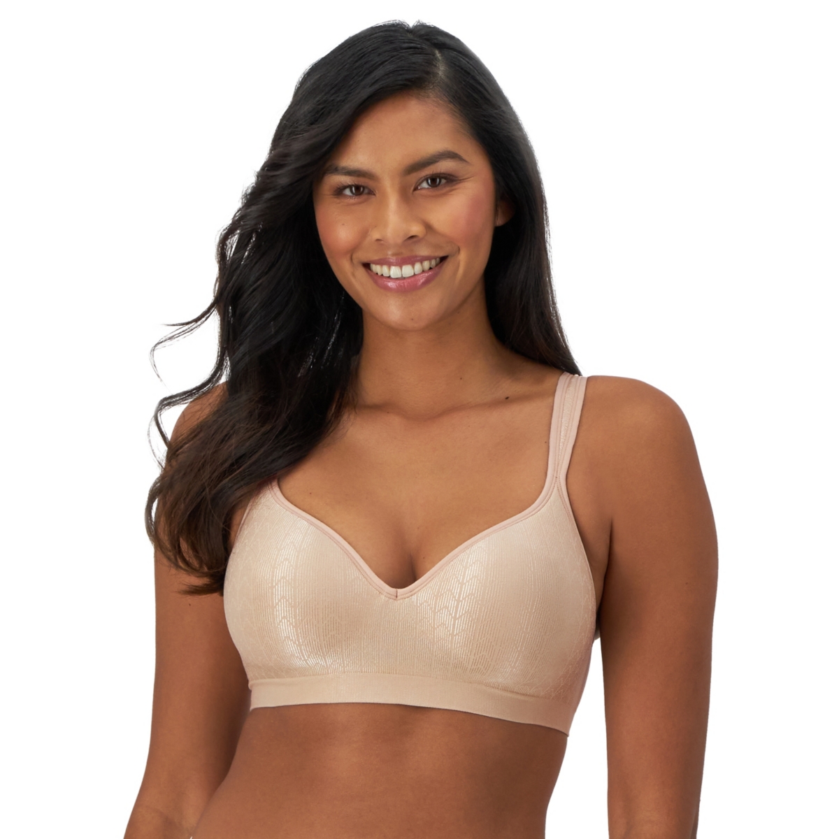 Comfort Revolution Shaping Wireless Smoothing Bra 3463 - Nude Swirl (Nude 5)