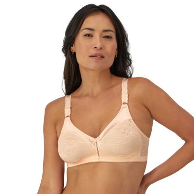 Women's Double Support Spa Closure Wireless Bra 3372