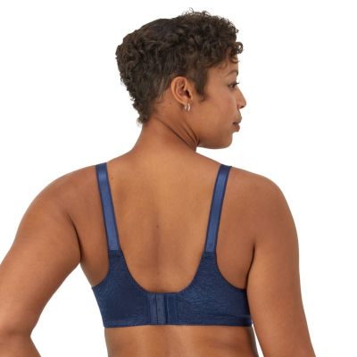 Women's Double Support Spa Closure Wireless Bra 3372