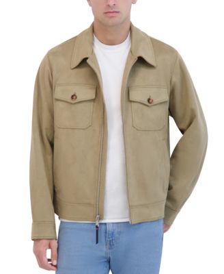 Men's Faux Suede Field Jacket