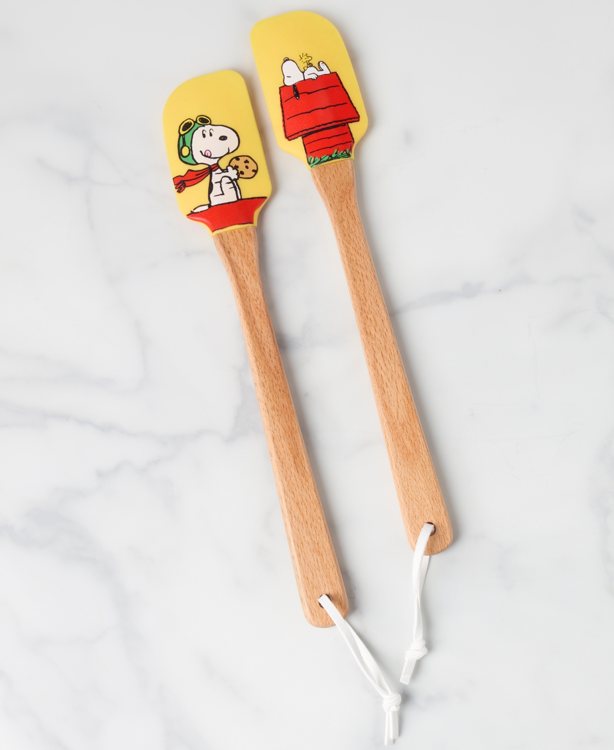 Lenox Chef Snoopy Yellow Spatulas, Set Of 2 In Yellow