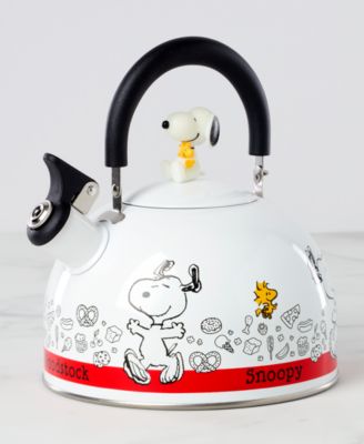 Chef Snoopy Enamelware Tea Kettle