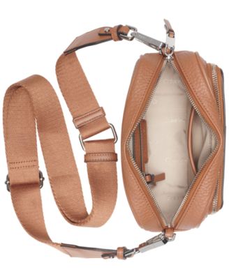 Calvin Klein Zulle Top Zipper Camera Bag with Signature Hang