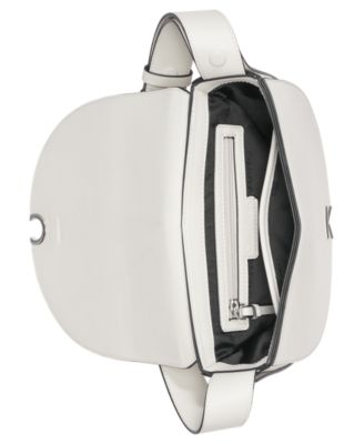 Crisell Soft Croco Saddle Crossbody