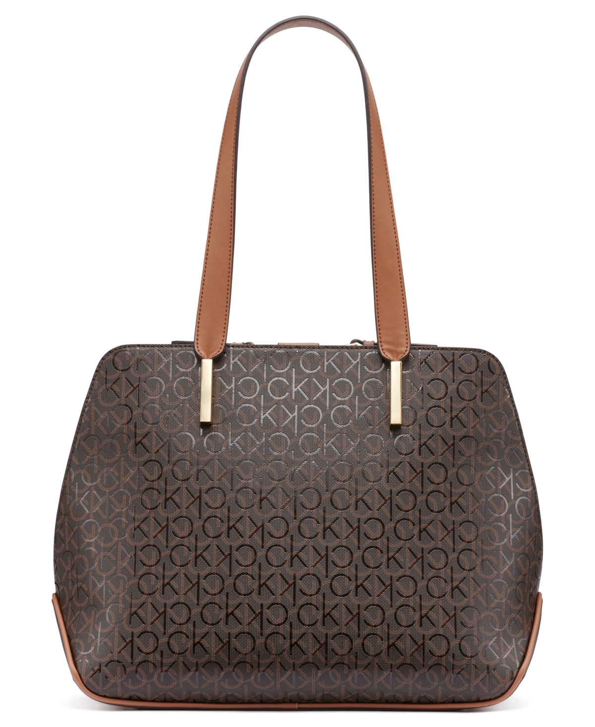CALVIN KLEIN AUDREY TEXTURED EMBOSS TOTE 