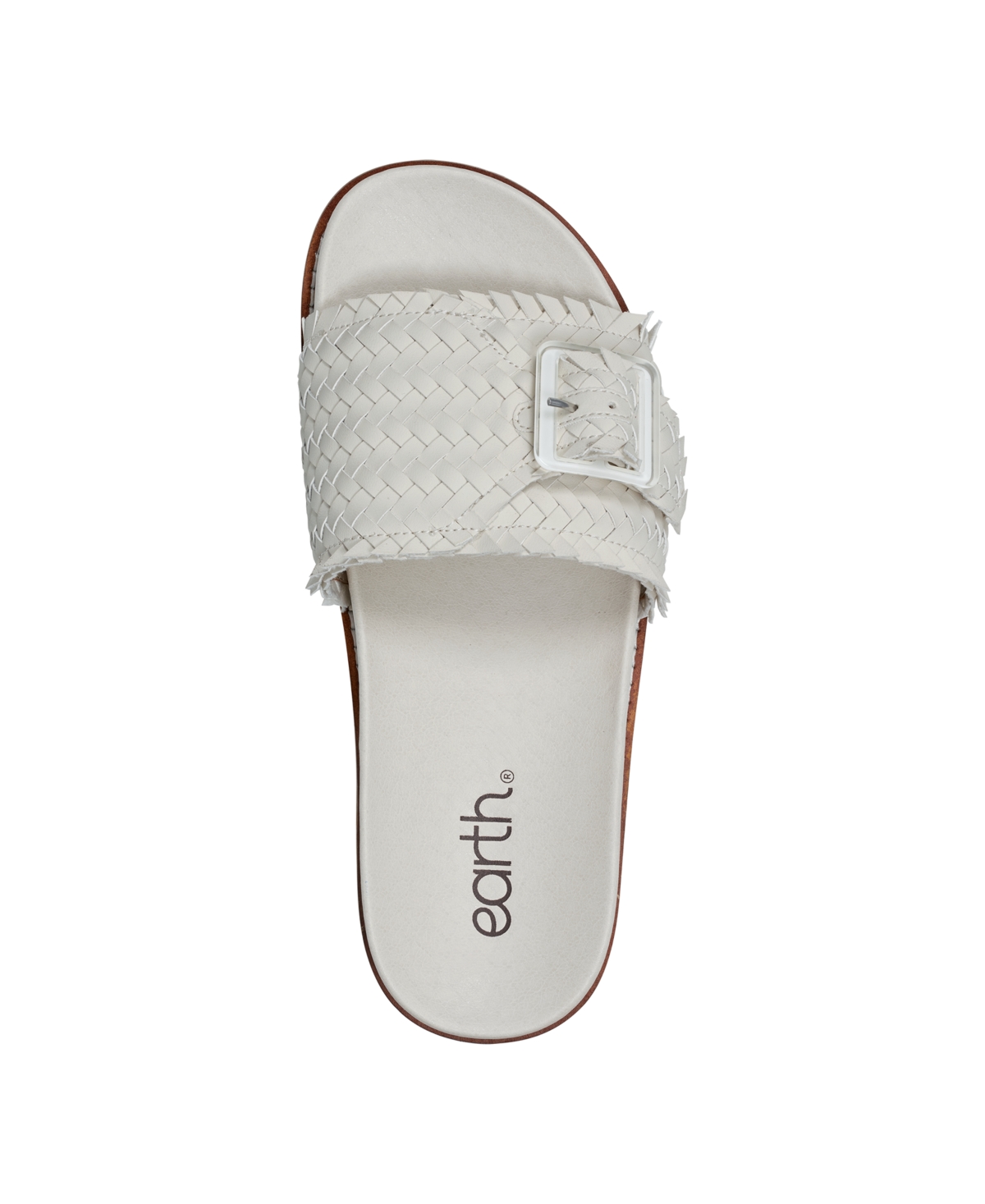 EARTH WOMEN'S FONTANE WOVEN FLAT SANDALS 