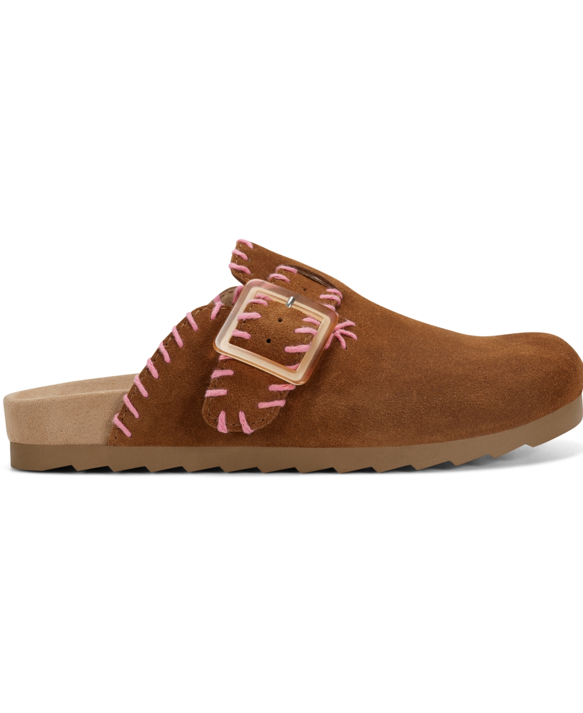 EARTH WOMEN'S GENA STITCHED FLAT CLOGS 