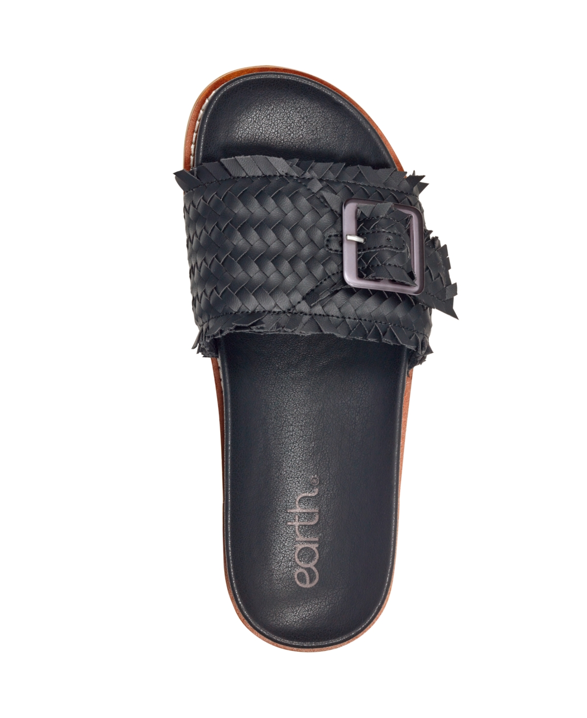 EARTH WOMEN'S FONTANE WOVEN FLAT SANDALS 