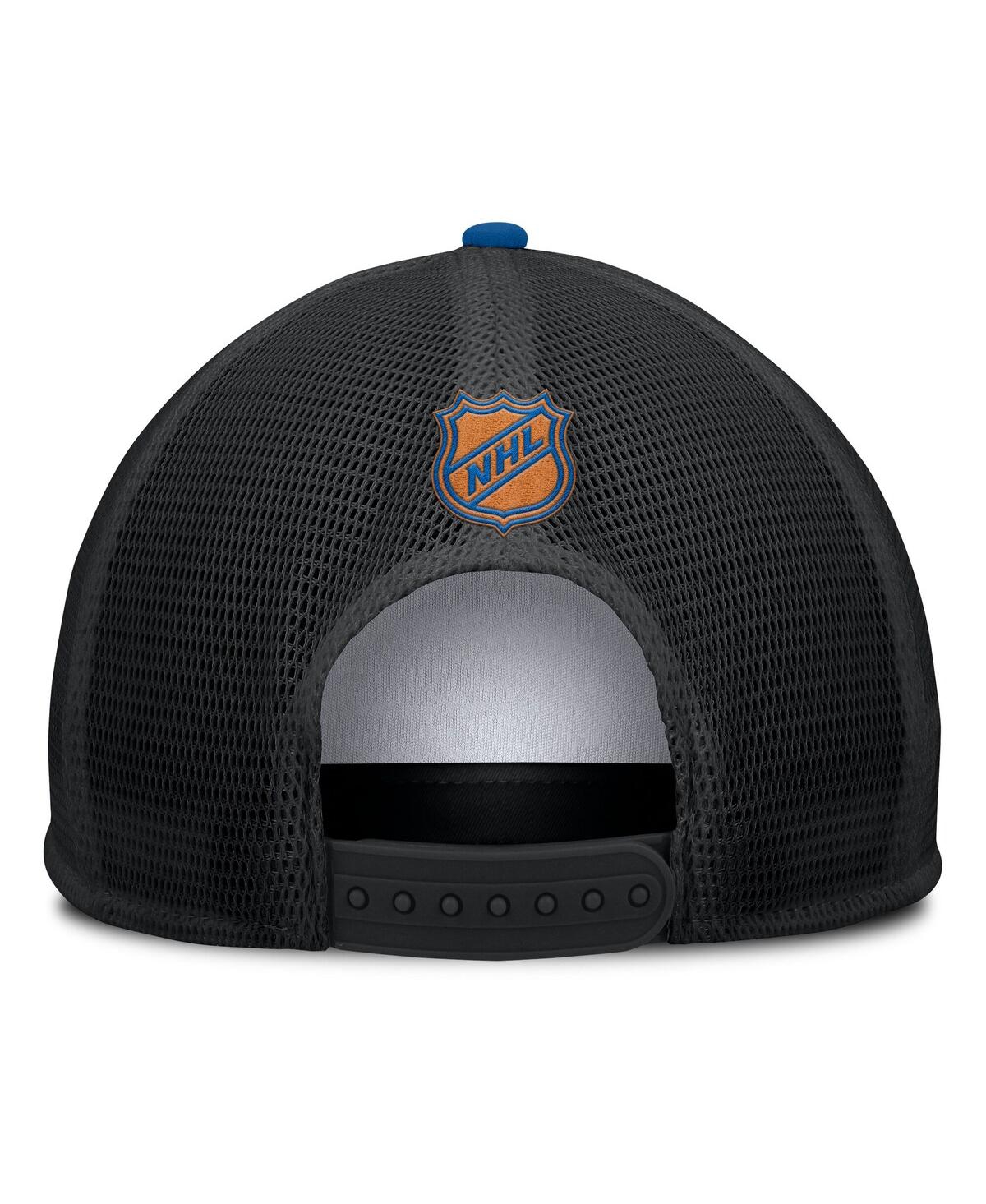 Fanatics Men's White/Black Washington Capitals Decades Collection Foam Front Snapback Hat