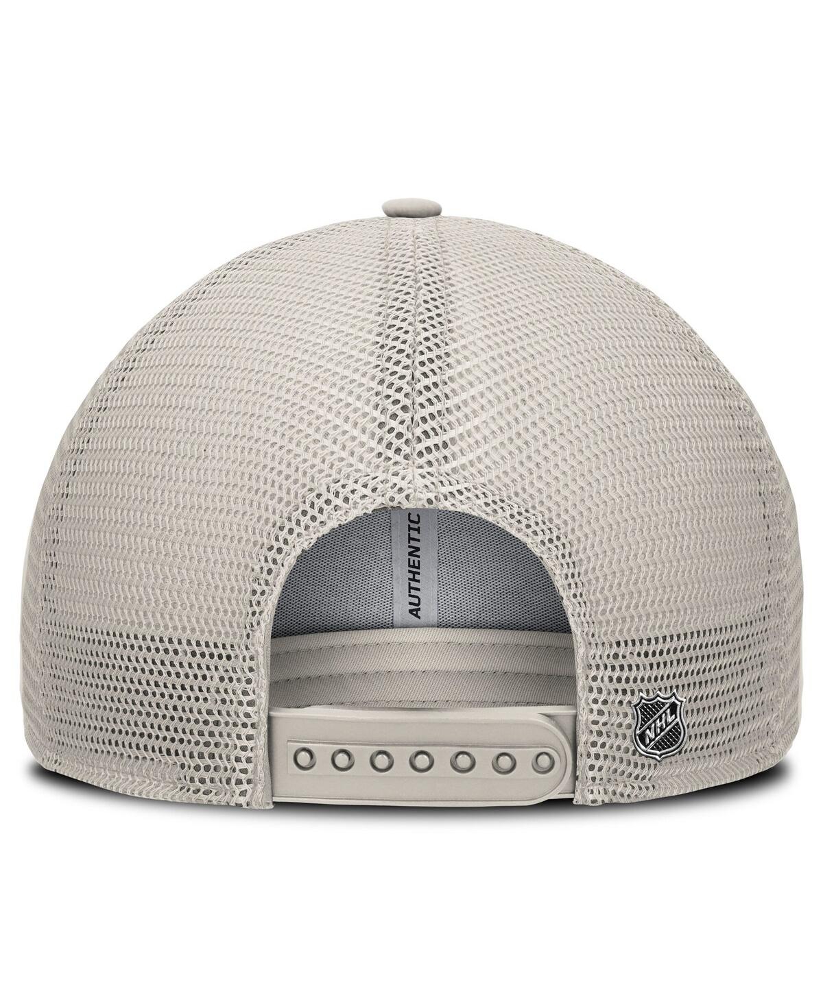Fanatics Women's Tan Colorado Avalanche Authentic Pro Road Trucker Adjustable Hat In Tan