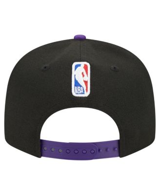 Men's Black/Purple Sacramento Kings Jersey Hook Statement Edition 9FIFTY Snapback Hat