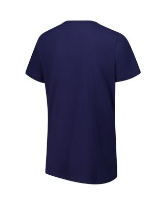 Women's College Navy Seattle Seahawks Post Season V-Neck T-Shirt