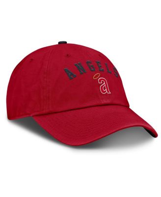 Men's Red California Angels Cooperstown Collection Club Adjustable Hat