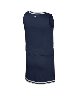 Big Girls Navy Penn State Nittany Lions Cheerleader Top Skirt Set