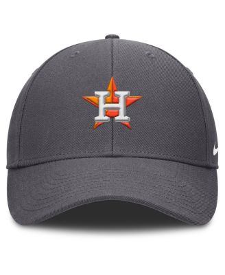 Men's Gray Houston Astros Club Performance Adjustable Hat