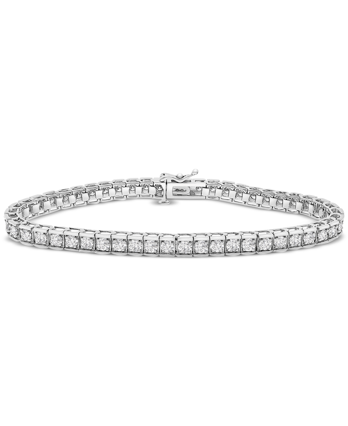 Diamond Bracelet (5-1/2 ct. t.w.) in 10k Gold or 10k White Gold, 8" - Yellow Gold