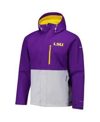 Men's Purple LSU Tigers Field Bound Omni-Tech Full-Zip Jacket