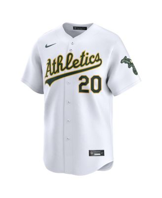 Men's Zack Gelof White Athletics Home Limited Player Jersey
