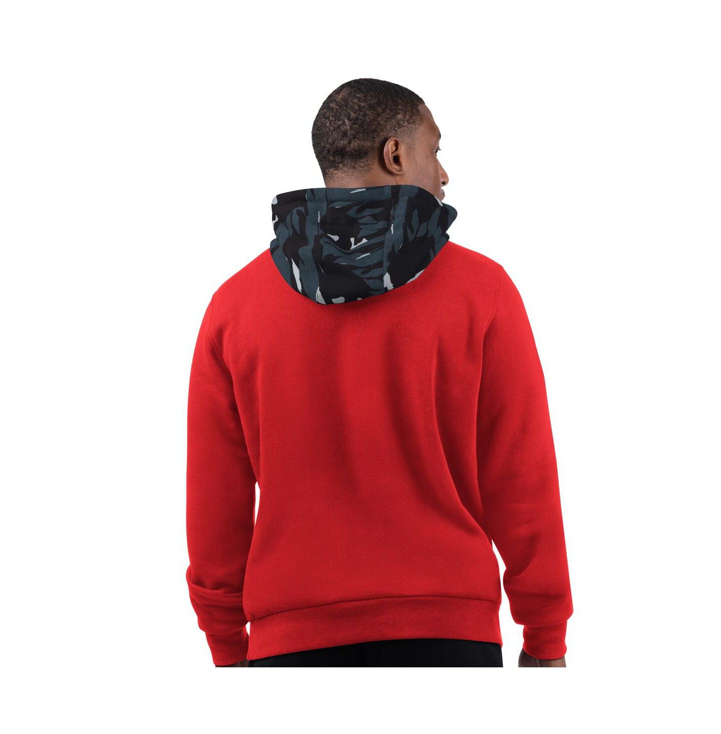 Мужское худи Starter Red Kansas City Chiefs Thursday Night Gridiron Pullover — фото 2