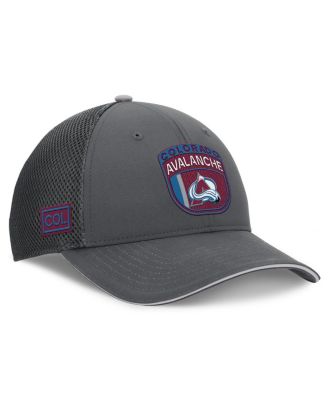 Fanatics - Men's Gray Colorado Avalanche Authentic Pro Home Ice Trucker Adjustable Hat