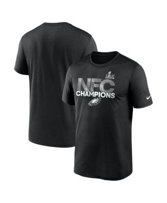 Nike - Men's Black Philadelphia Eagles 2024 NFC Champions Legend T-Shirt