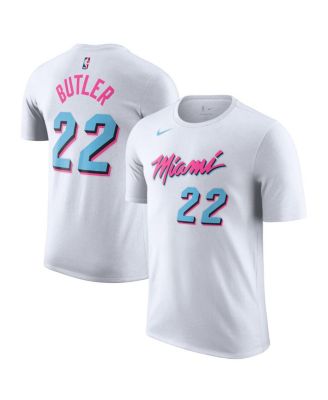 Nike - Men's Jimmy Butler White Miami Heat 2024/25 City Edition Name Number T-Shirt