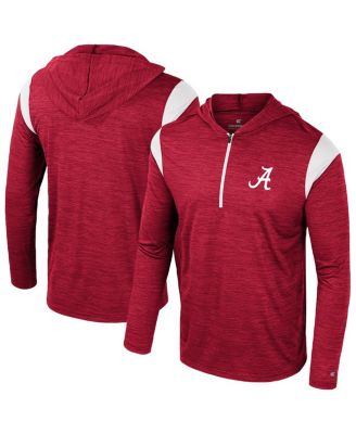 Colosseum - Men's Crimson Alabama Crimson Tide Dozer Half-Zip Windshirt