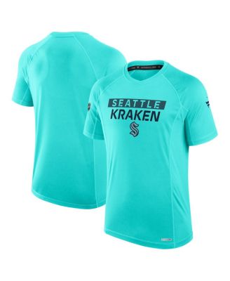 Fanatics - Men's  Blue Seattle Kraken Authentic Pro Rink Tech T-Shirt