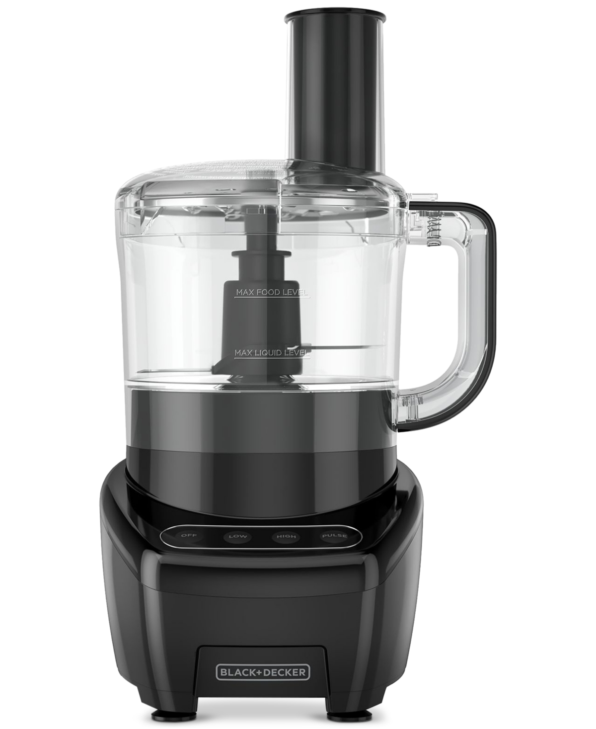 Black & Decker Top Shelf Quiet Technology 8-cup Food Processor In Black
