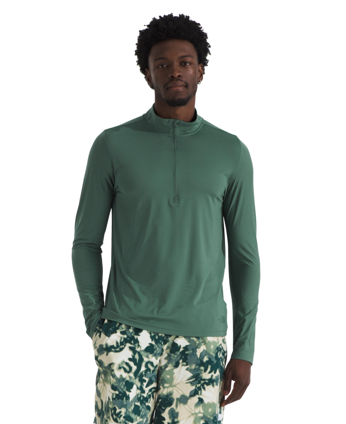 The North Face Dune Sky Regular Fit Quarter Zip Long Sleeve Tee