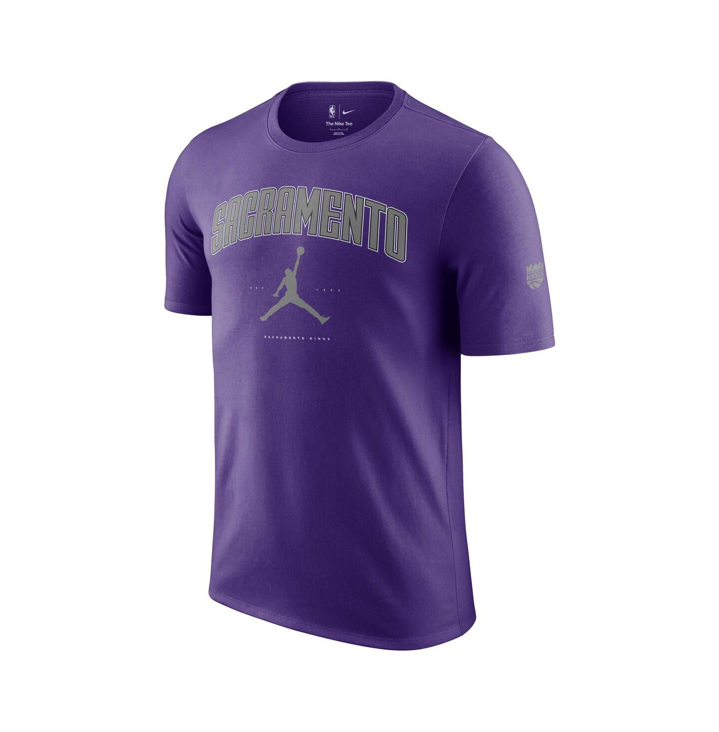 Футболка Jordan Purple Sacramento Kings Essential Cities — фото 3