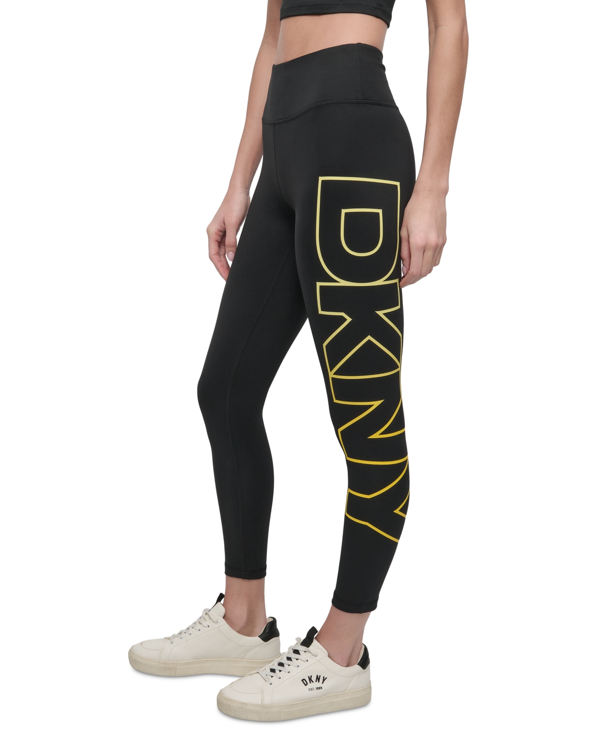 Sport Women's Exploded-Logo Stretch 7/8 Leggings - Tropical Peach
